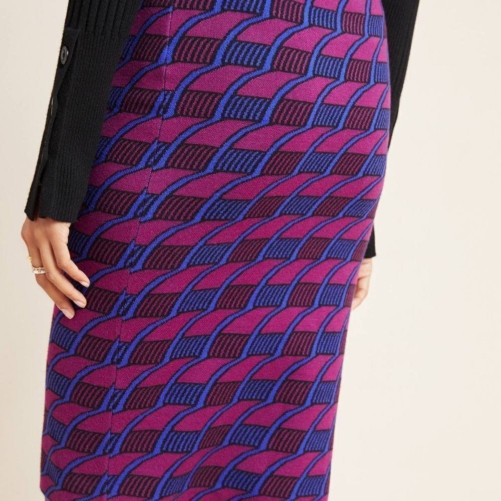 NWT Anthropologie MAEVE Nancy Sweater Knit Pencil Skirt - Picture 5 of 7